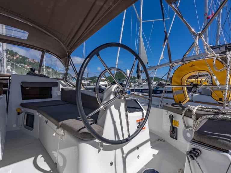 Jeanneau Sun Odyssey 410 charter bareboat or captained in  Road Town