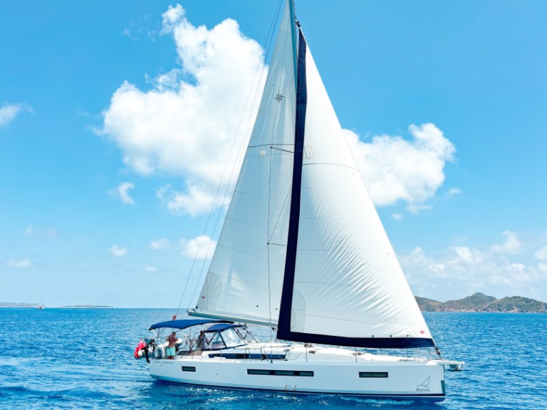 Jeanneau Sun Odyssey 490 charter bareboat or captained in  Road Town