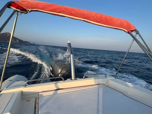 Bareboat Rental RIB Nuova Jolly with a boat licence