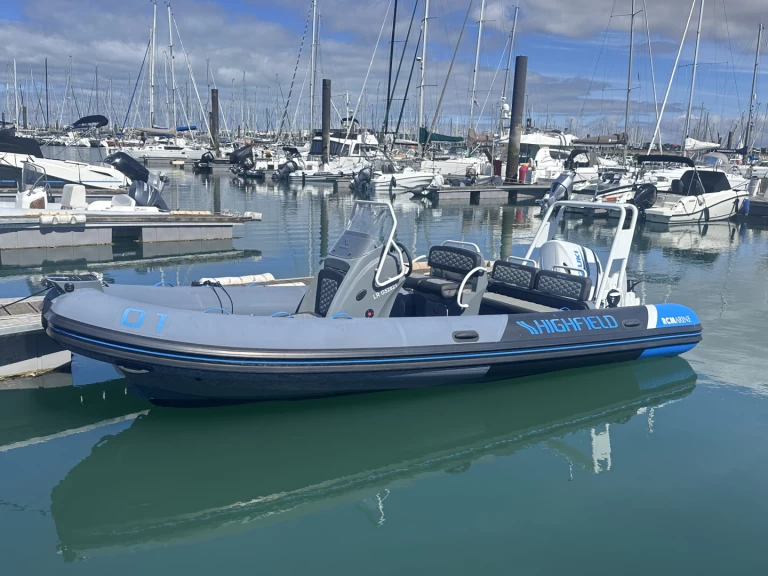 Highfield Patrol 600 charter bareboat or captained in  La Rochelle