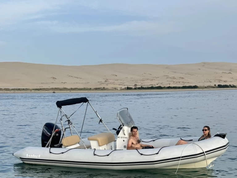 Bareboat Rental RIB Bombard with a boat licence