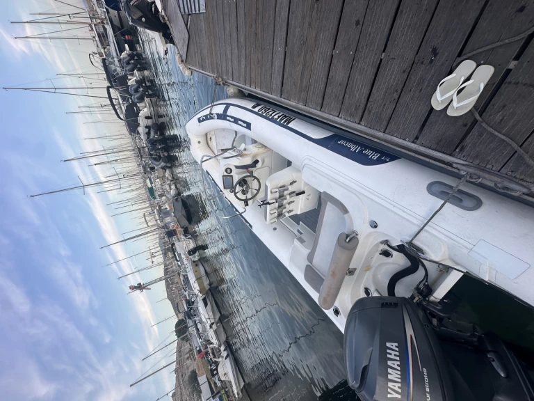 Bareboat Rental RIB Lomac with a boat licence