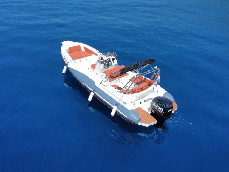 Bareboat Rental Motorboat Zar with a boat licence