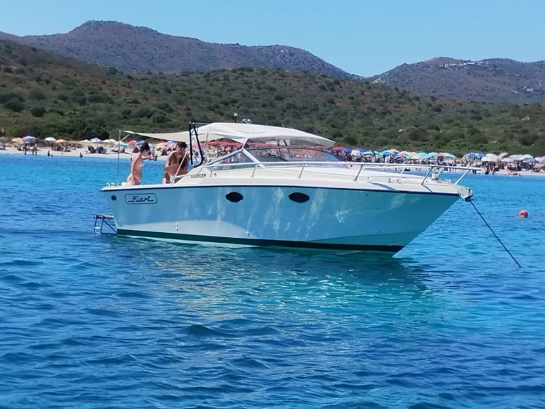 Bareboat Rental Motorboat Fiart with a boat licence