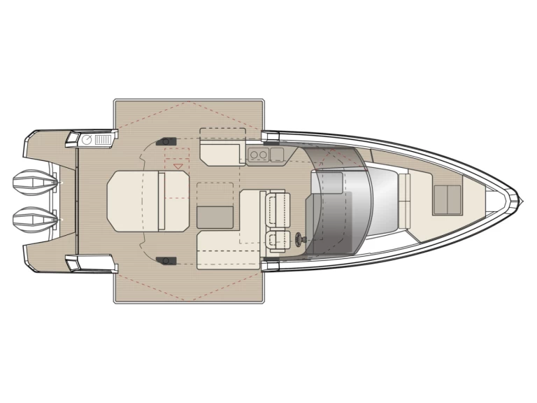Motorboat rental with or without captain Saxdor Salamina