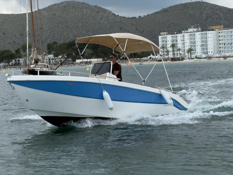 Kolmarine Teorema 20 charter bareboat or captained in  Port d'Alcudia