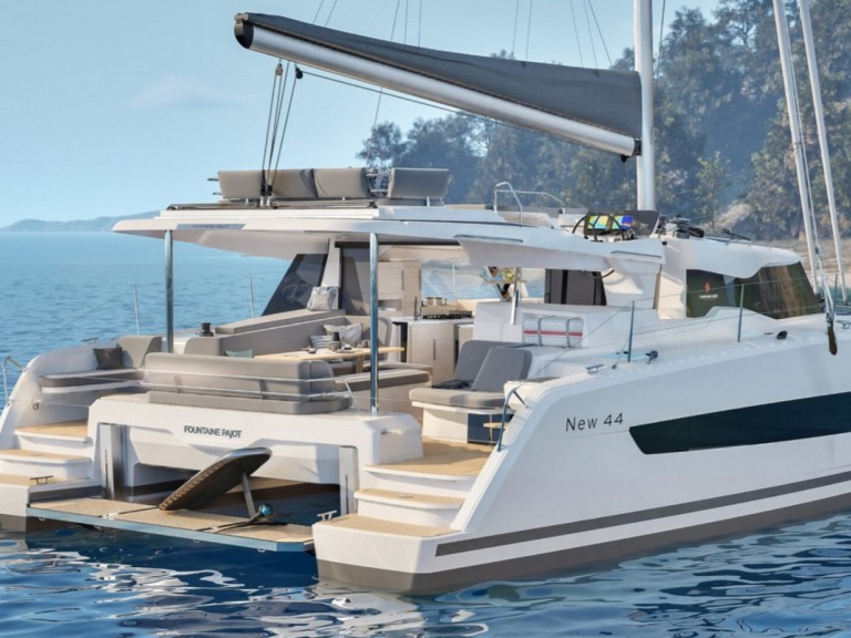 Catamaran rental in Pula - Fountaine Pajot Fountaine Pajot FP 44 Quatuor - 4 + 2 cab.