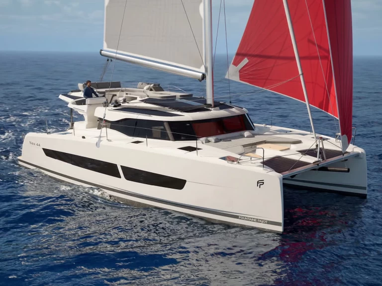 Rent a Fountaine Pajot Fountaine Pajot New 44 Quatour - 4 + 2 cab. Pula