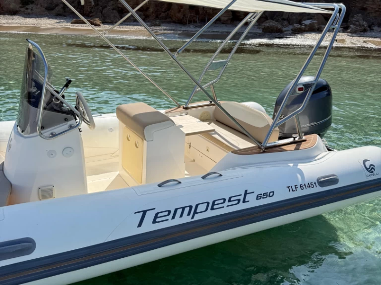 Bareboat Rental RIB sportis with a boat licence