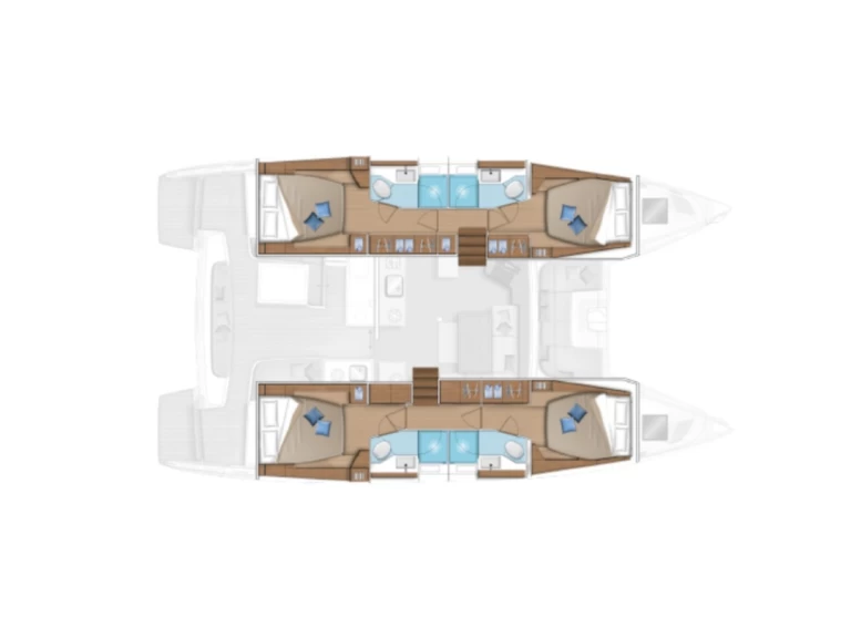 Yacht charter Hyères cheap Lagoon 46