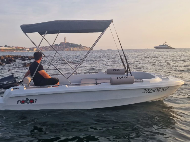 Motorboat rental with or without captain ROTO Rovinj