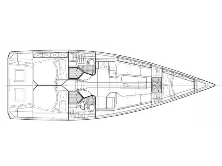 Bareboat Rental Sailboat Italia Yachts with a boat licence