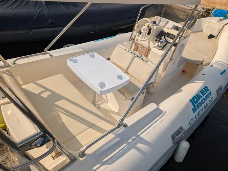 Joker Boat Wide 700 charter bareboat or captained in  Hyères