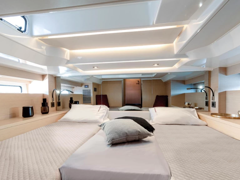 Jeanneau DB 37 charter bareboat or captained in  Hyères