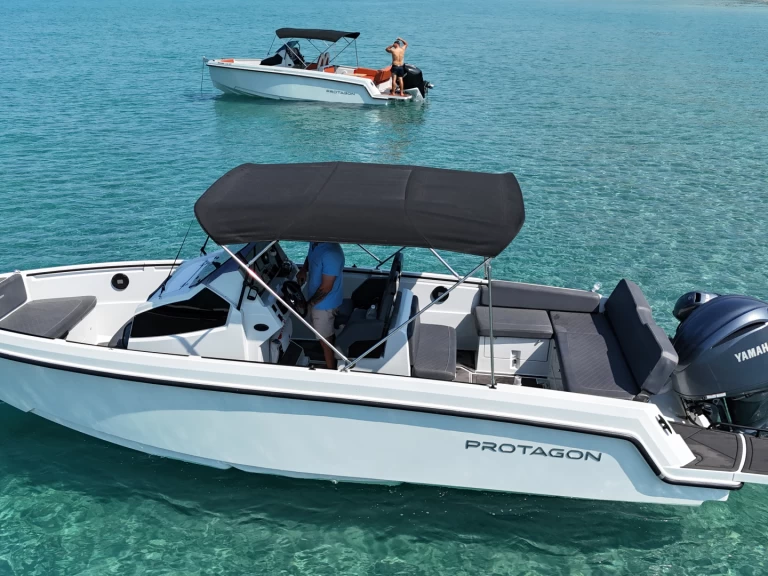 Motorboat rental in Zakynthos - Protagon Space 25