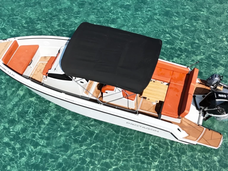 Motorboat rental with or without captain Protagon Zakynthos