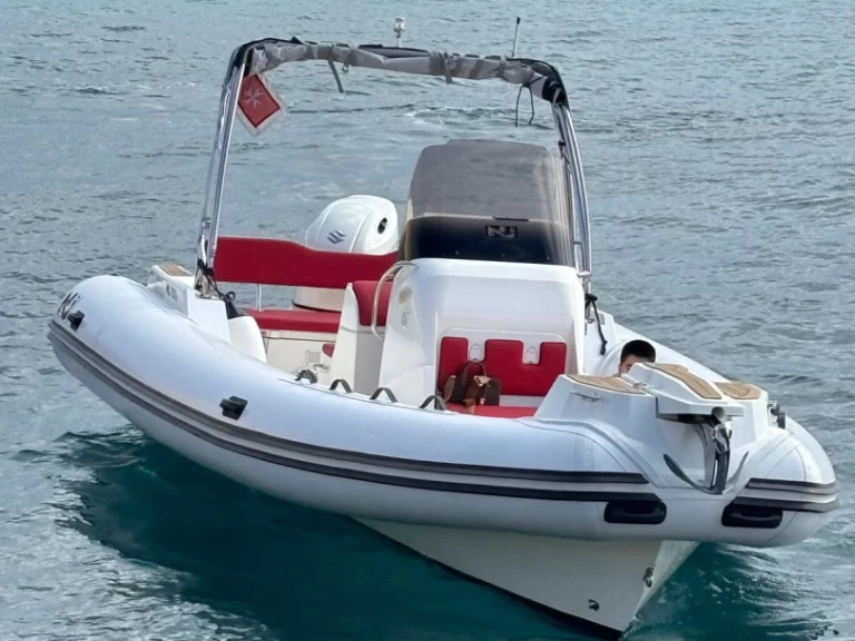 Bareboat Rental RIB Nouva jolly with a boat licence