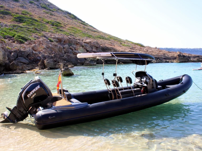 Bareboat Rental RIB Humber with a boat licence
