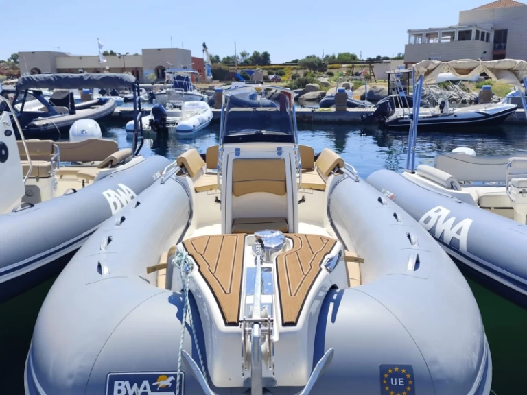 Bwa Sport 22 GTO charter bareboat or captained in  Villasimius