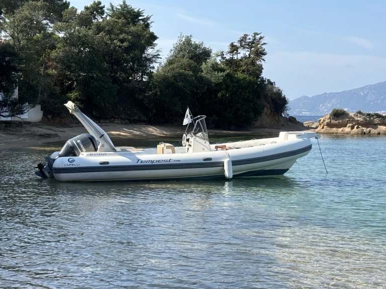 Yacht charter Ajaccio cheap Tempest 770
