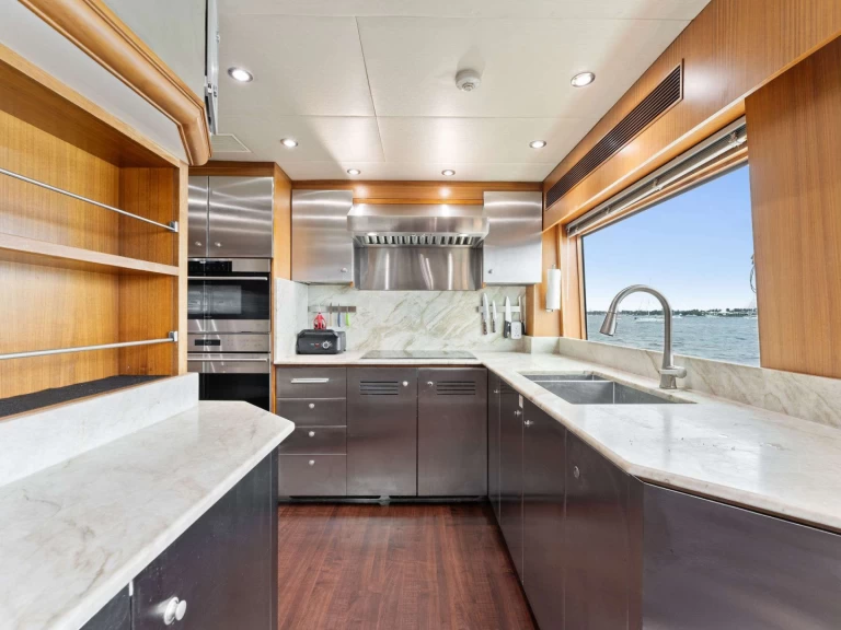 Bareboat Rental Luxury Yacht Palmer Johnson with a boat licence