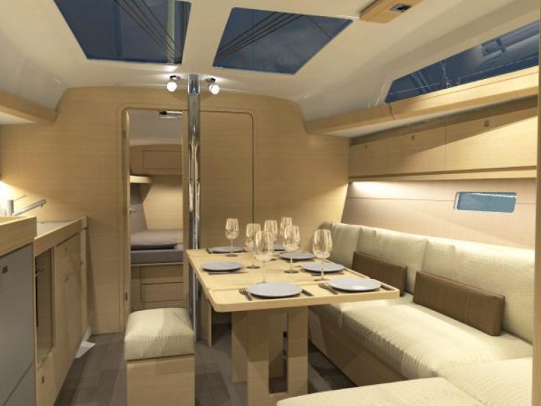 Bareboat Rental Sailboat Dufour with a boat licence