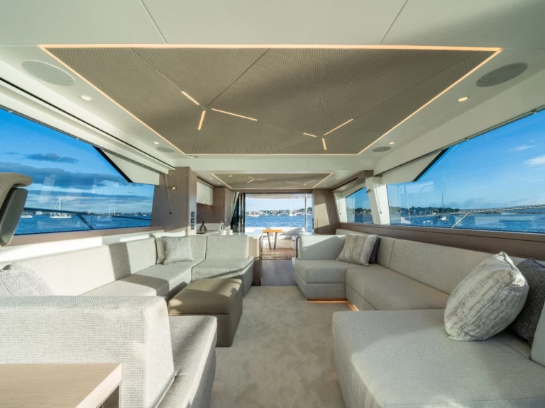 Bareboat Rental Luxury Yacht Sunseeker with a boat licence