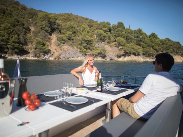 MED YACHT  Med Yacht 52 charter bareboat or captained in  Cogolin