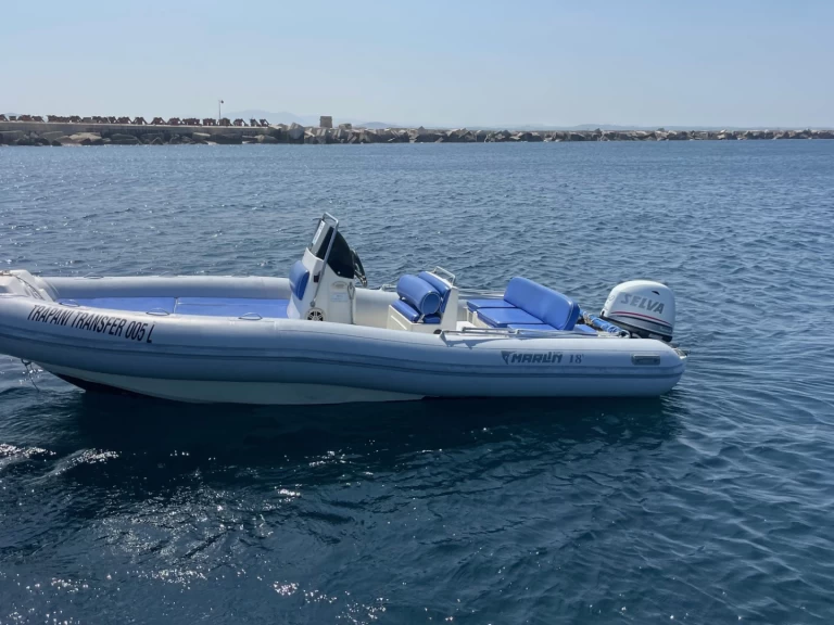 RIB rental in Trapani - Marlin Boat 18