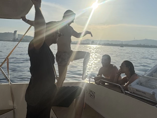Fairline Forty charter bareboat or captained in  Barcelona