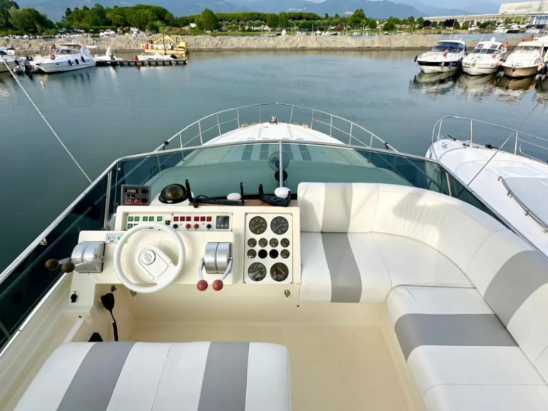 Posillipo Technema 47 charter bareboat or captained in  Ameglia