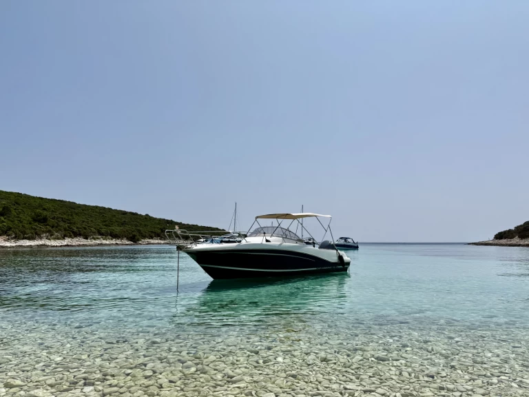 Jeanneau Cap Camarat 7.5 WA charter bareboat or captained in  Mali Lošinj