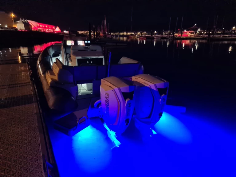 Bareboat Rental RIB Zodiac with a boat licence