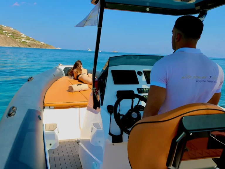 RIB rental with or without captain Seafighter Ornos