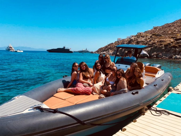 Seafighter Shadow 36 charter bareboat or captained in  Ornos