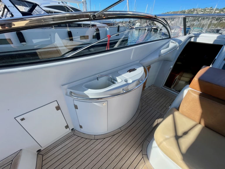 Sunseeker Superhawk 48 charter bareboat or captained in  Golfe-Juan