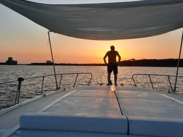 Rizzardi Cr 50 Day  charter bareboat or captained in  Fiumicino