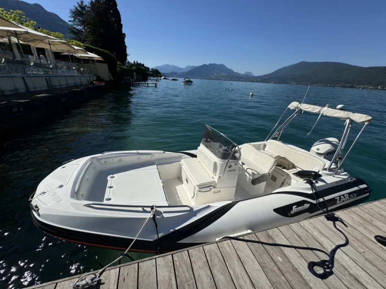 RIB rental with or without captain Zar Annecy