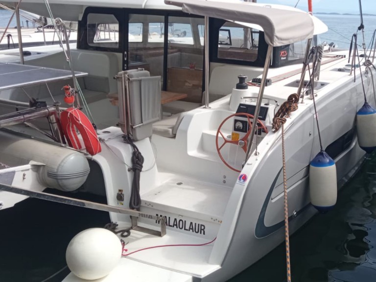 Bareboat Rental Catamaran Excess with a boat licence