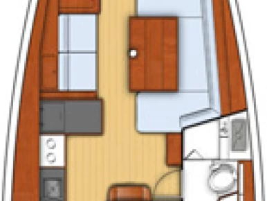 Yacht charter Lygia cheap Oceanis 41
