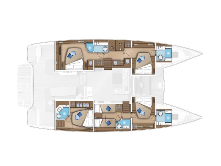 Catamaran for rent Le Marin at the best price
