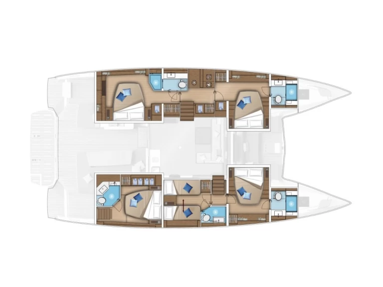 Catamaran for rent Le Marin at the best price