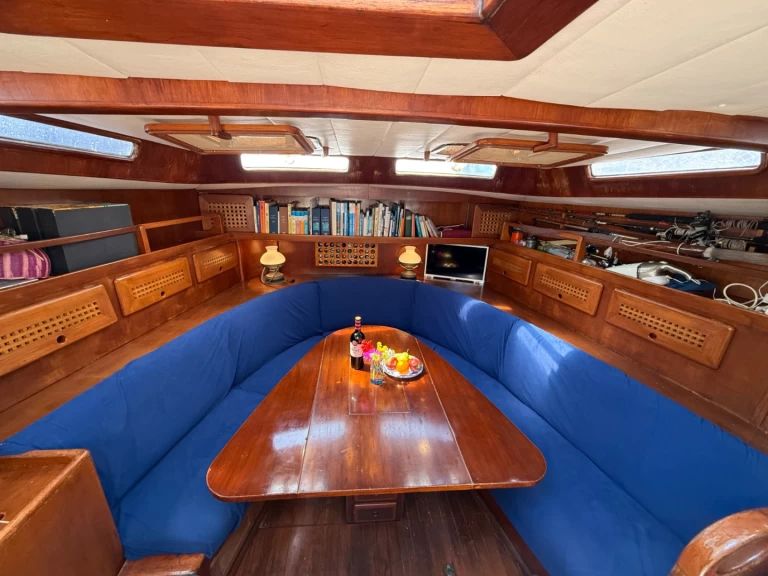 Seagle 55 Giorgetti & Magrini charter bareboat or captained in  Fiumicino