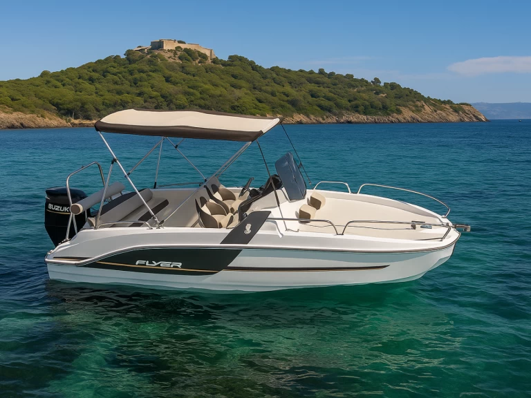 Motorboat for rent Les Salins d'Hyères at the best price