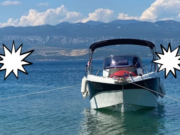 Motorboat for rent Krk at the best price
