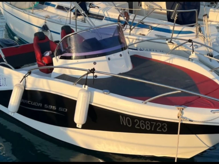 Okiboats Barracuda 595SD in Krk on SamBoat