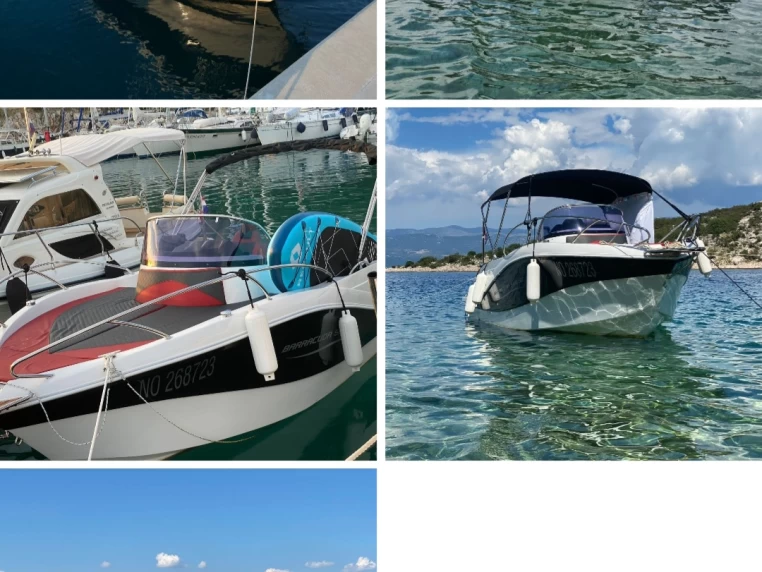Rent a Okiboats Barracuda 595SD Krk