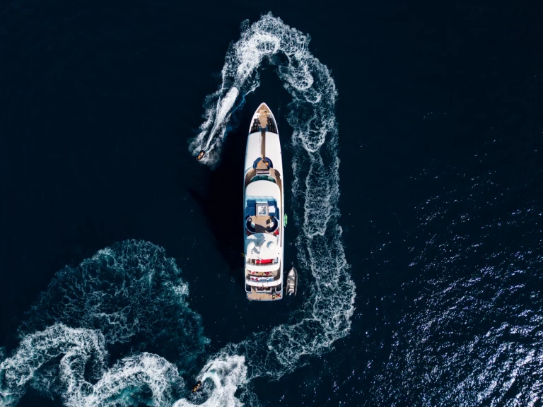 Concept-Marine Custom tri-deck 42 Metre charter bareboat or captained in  Cannes