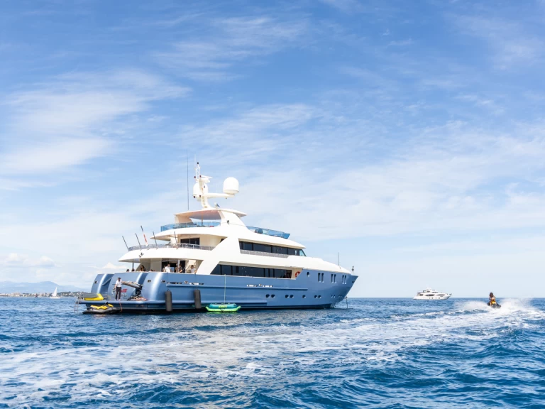 Concept-Marine Custom tri-deck 42 Metre charter bareboat or captained in  Cannes