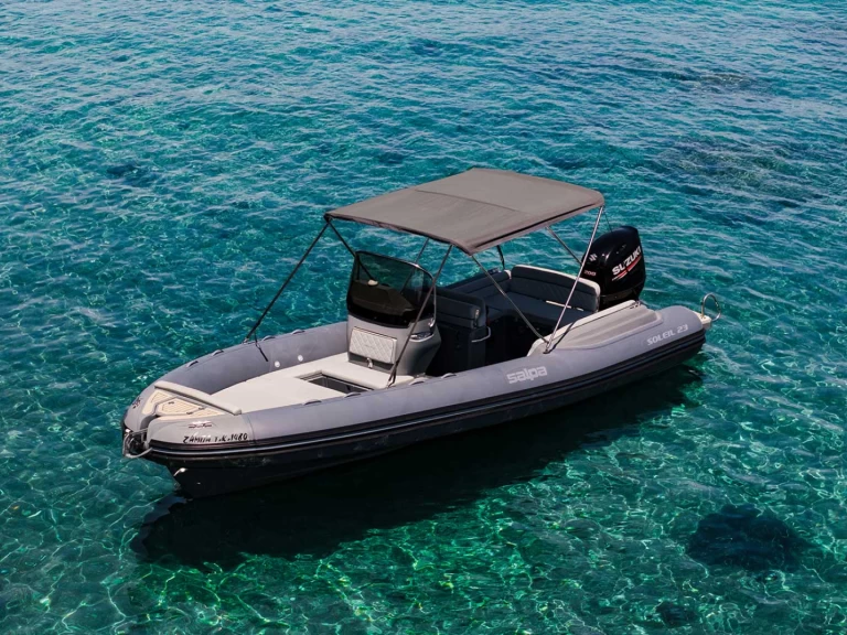 Bareboat Rental RIB Salpa with a boat licence